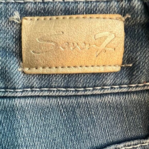 Seven7 High Rise Stovepipe Straight Jeans, size 8, 26” inseam - Picture 7 of 10